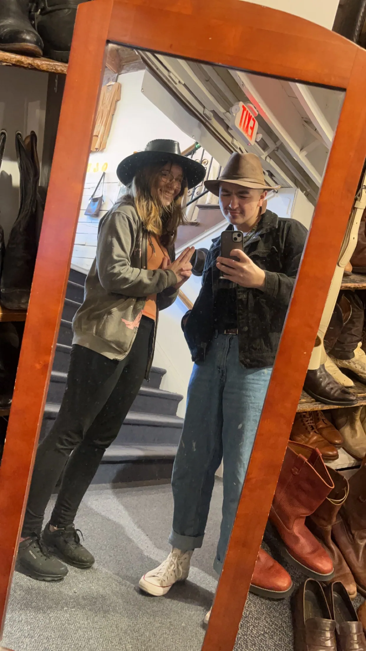 THRIFT STORE MIRROR