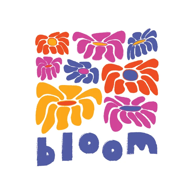 Floral drawn design