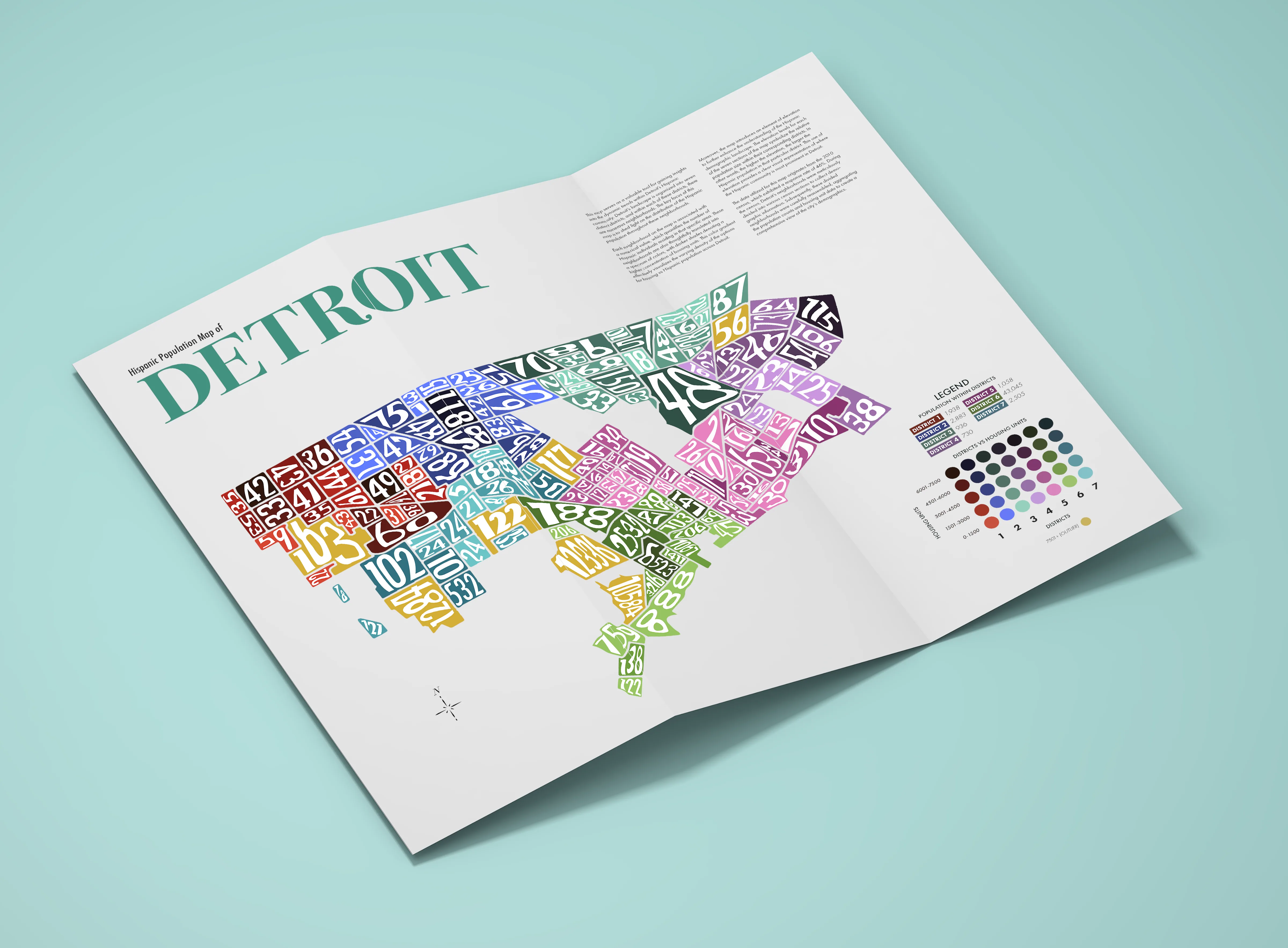 Map of Detroit