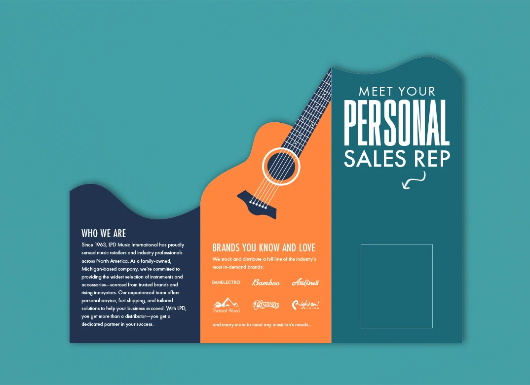 LPD Music brochure front